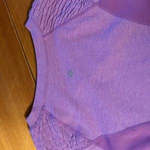 Lululemon long sleeve with ruched shoulders